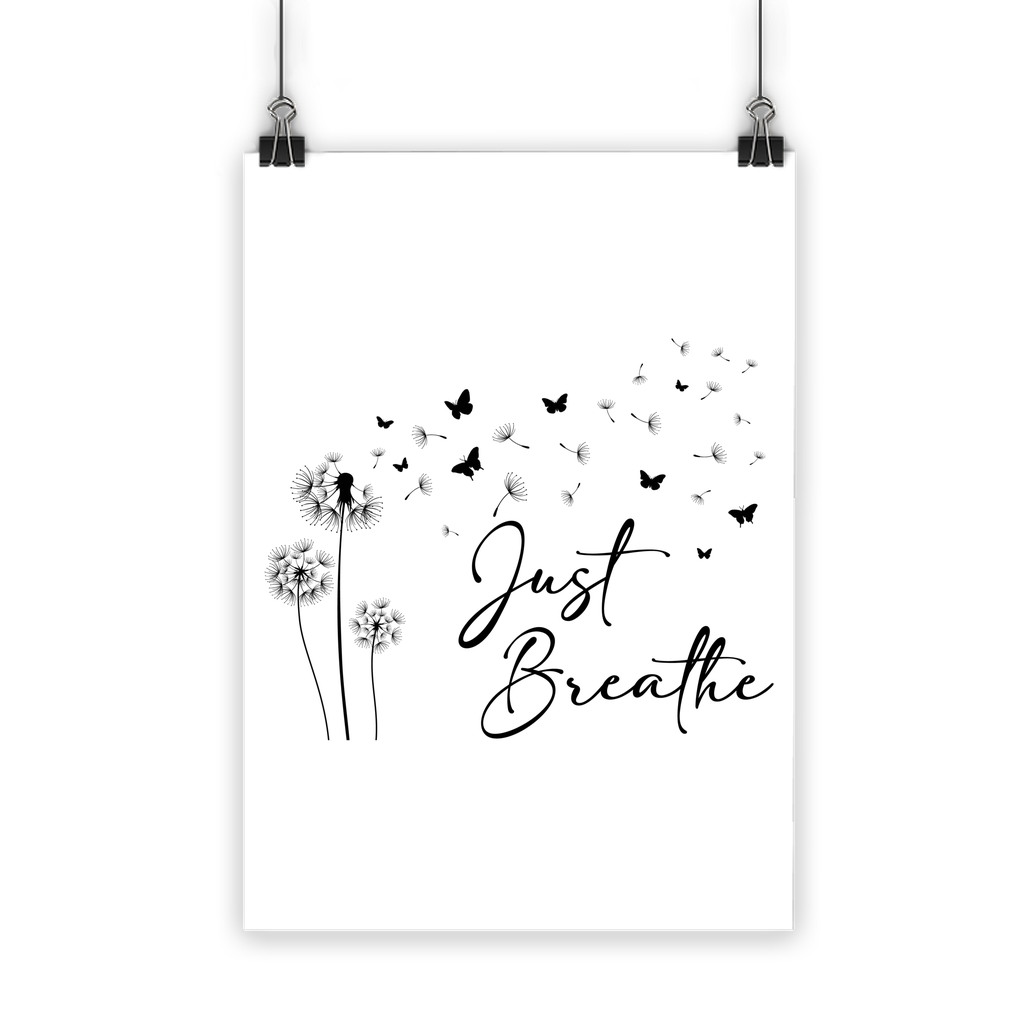 Just Breathe Classic Poster