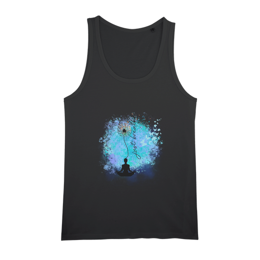 Just Breathe - Dandelion Organic Jersey Womens Tank Top