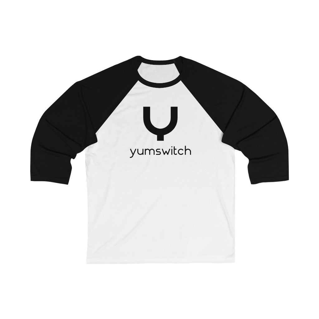 3/4 sleeve baseball tee - unisex