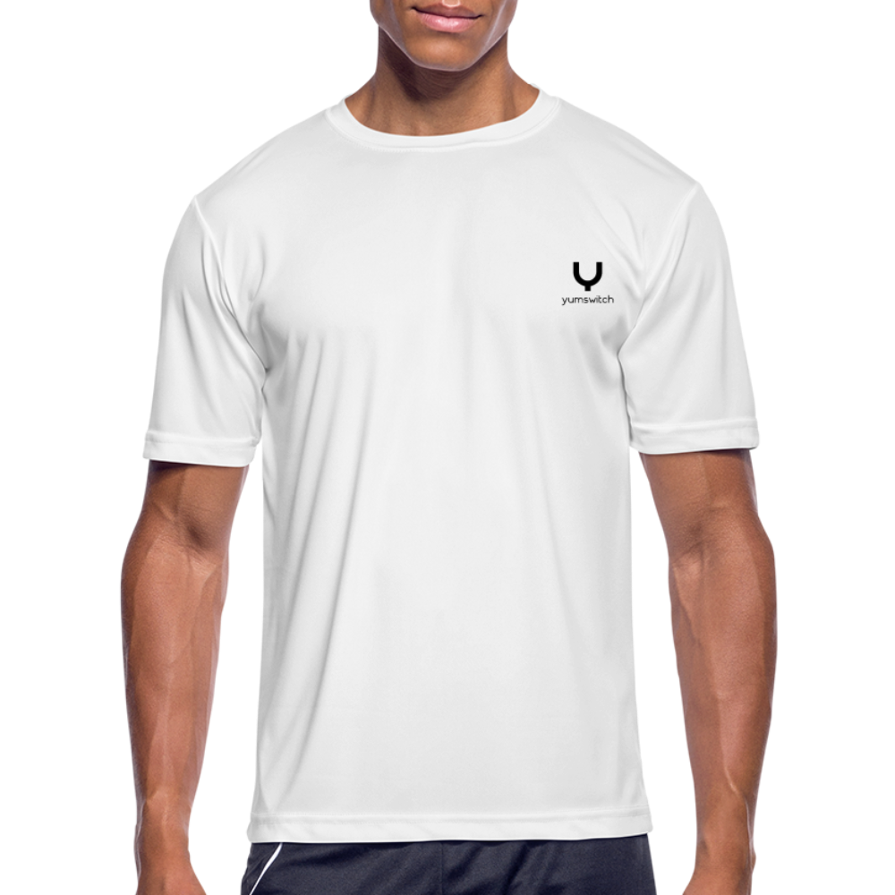 Men’s Moisture Wicking Performance T-Shirt - white