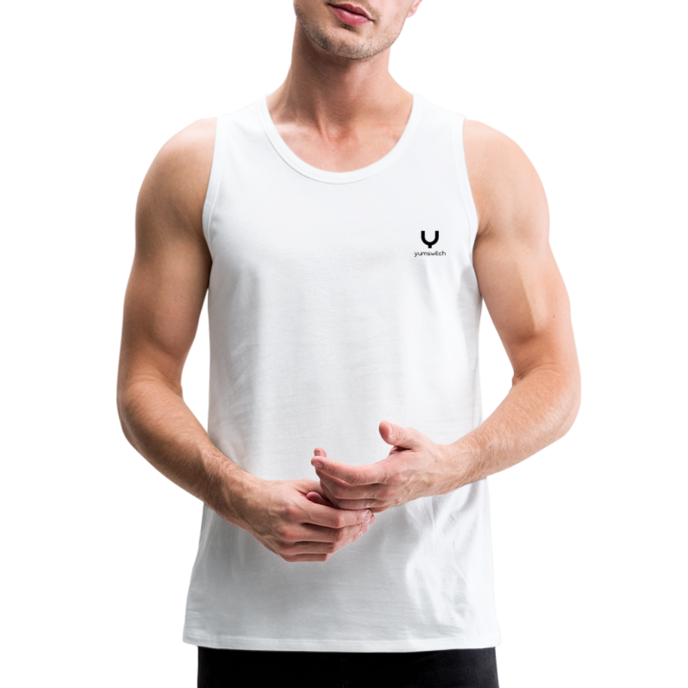 Men’s Premium Tank - white